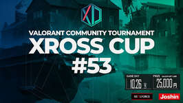 【VALORANT】コミュニティ大会「VALORANT Xross Cup 53」が10/26に開催のサムネイル画像