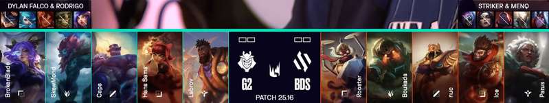 G2 vs. BDS | 2025 LEC Summer Split - Week 3, Day 3のサムネイル画像