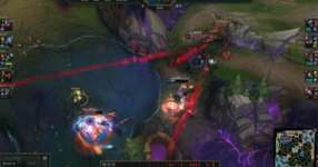 先日（2/26）の学び。相方は攻撃的なニーコ。相手のサポートはなんとムンドなランク。『LOL』のサムネイル画像