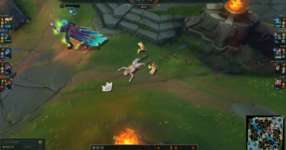 先日（2/16）の学び。1キルも出来ずにトップとジャングルに勝たせてもらった1戦。久々のMF。『LOL』のサムネイル画像