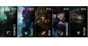 【LoL】T1vsKT第4戦Ban/Pickのサムネイル画像